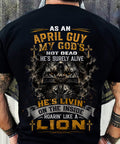 APRIL - MY GOD'S NOT DEAD - CHRISTIAN GIFT FOR MEN - LUAN04 (SKU2608-09-04)
