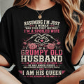 OCTOBER - SPOILED WIFE OF A GRUMPY HUSBAND - PERFECT GIFT FROM HUSBAND- LUAN10 (SKU2608-31-10)