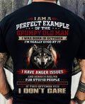 OCTOBER GRUMPY OLD MAN T-SHIRT – PERFECT PATRIOTIC GIFT FOR MEN - LUAN10 (SKU2607-300-10)