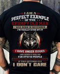 NOVEMBER GRUMPY OLD MAN T-SHIRT – PERFECT PATRIOTIC GIFT FOR MEN - LUAN11 (SKU2607-300-11)