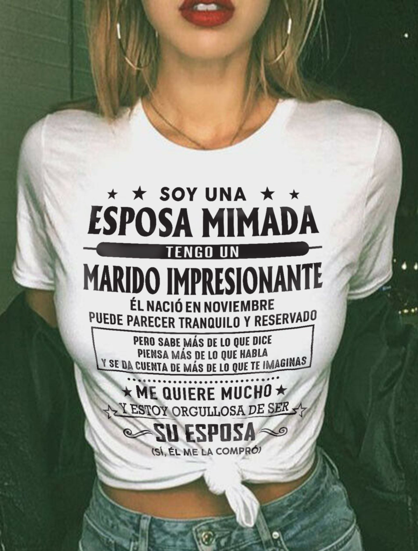 Noviembre – Esposo increíble nacido en noviembre – Regalo especial para tu esposa – LUAN11 (SKU03-11-11)