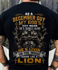 DECEMBER - MY GOD'S NOT DEAD - CHRISTIAN GIFT FOR MEN - LUAN12 (SKU2608-09-12)