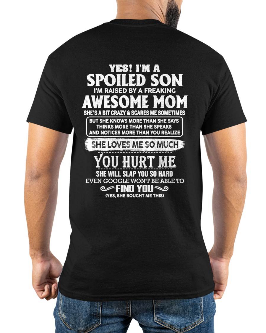 SPOILED SON OF AWESOME MOM - PERFECT GIFT FROM MOM - LUAN00 (SKU2604-175-00)