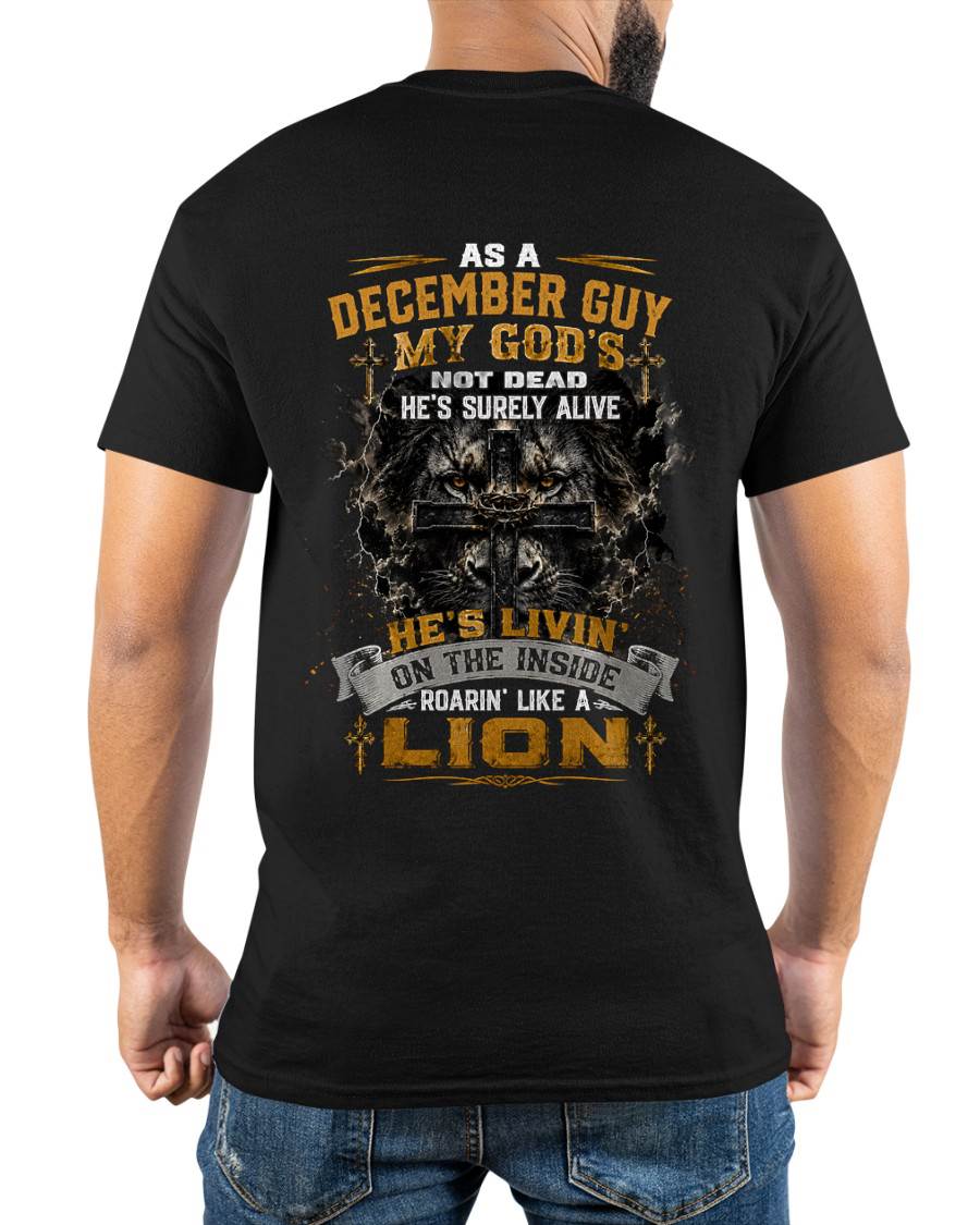 DECEMBER - MY GOD'S NOT DEAD - CHRISTIAN GIFT FOR MEN - LUAN12 (SKU2608-09-12)