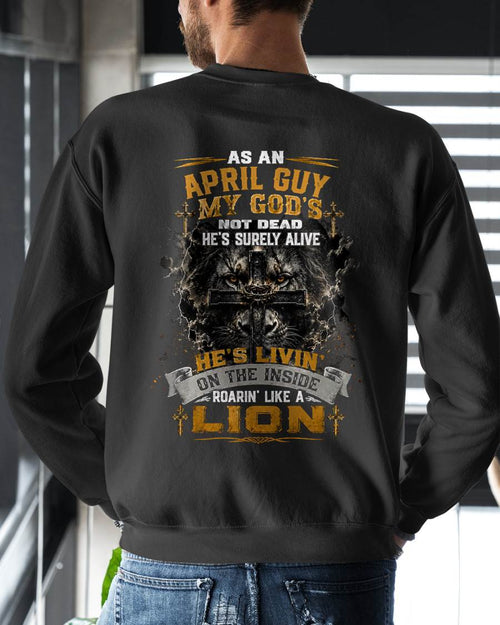APRIL - MY GOD'S NOT DEAD - CHRISTIAN GIFT FOR MEN - LUAN04 (SKU2608-09-04)