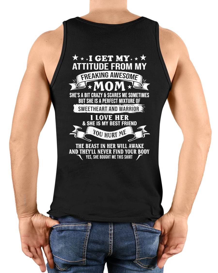 Awesome Mom T-Shirt – Gift From Mom To Child - LUAN00 (SKU2607-337-00)