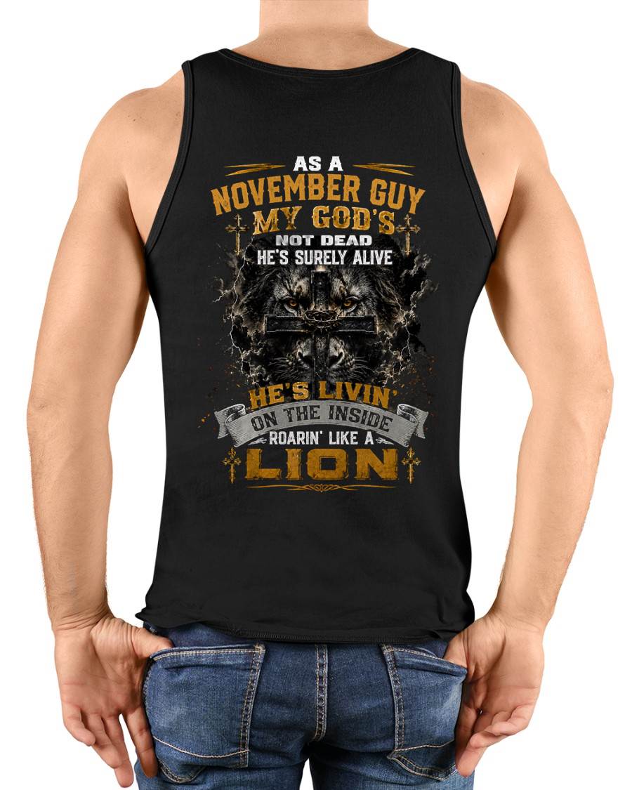NOVEMBER - MY GOD'S NOT DEAD - CHRISTIAN GIFT FOR MEN - LUAN11 (SKU2608-09-11)