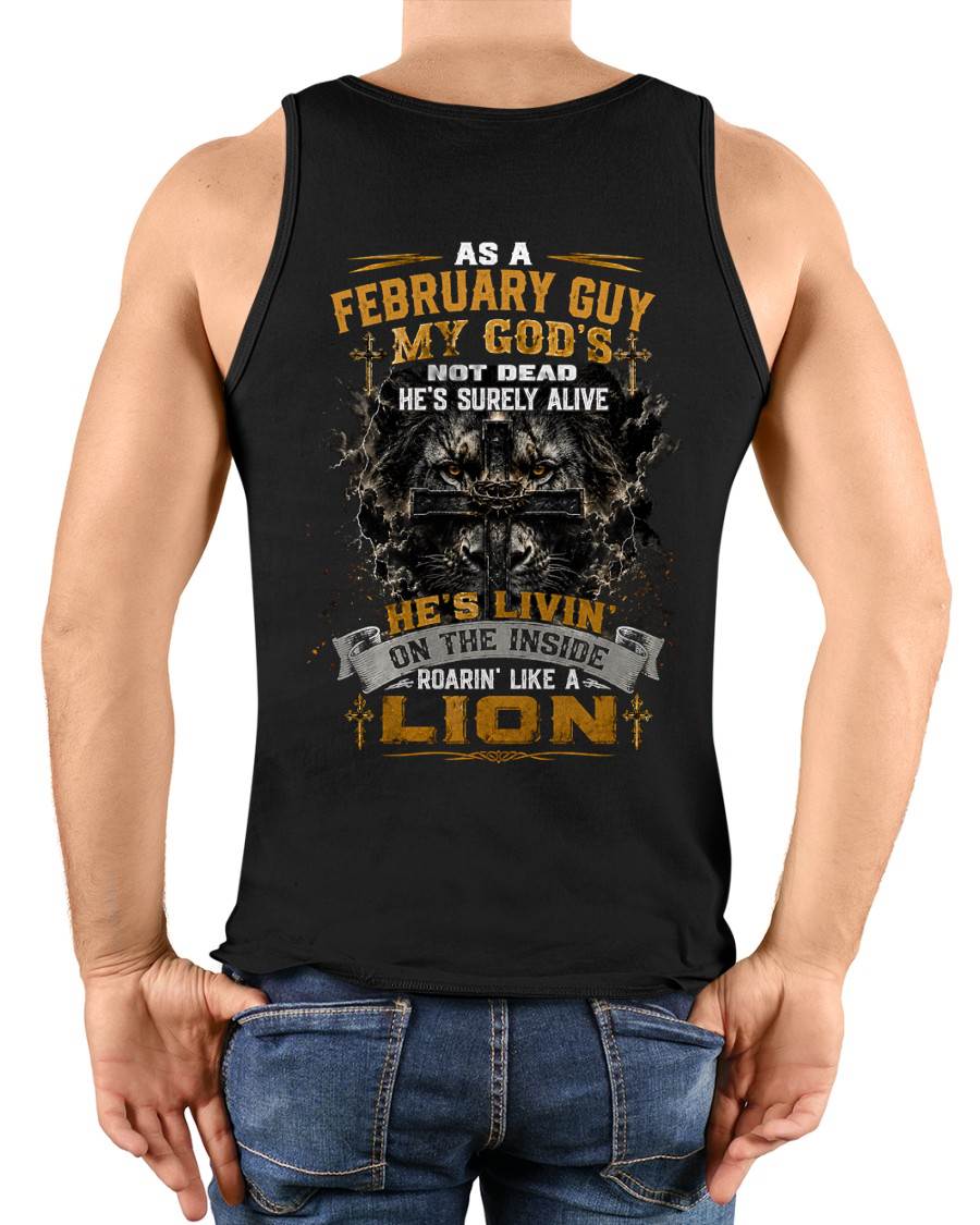 FEBRUARY - MY GOD'S NOT DEAD - CHRISTIAN GIFT FOR MEN - LUAN02 (SKU2608-09-02)