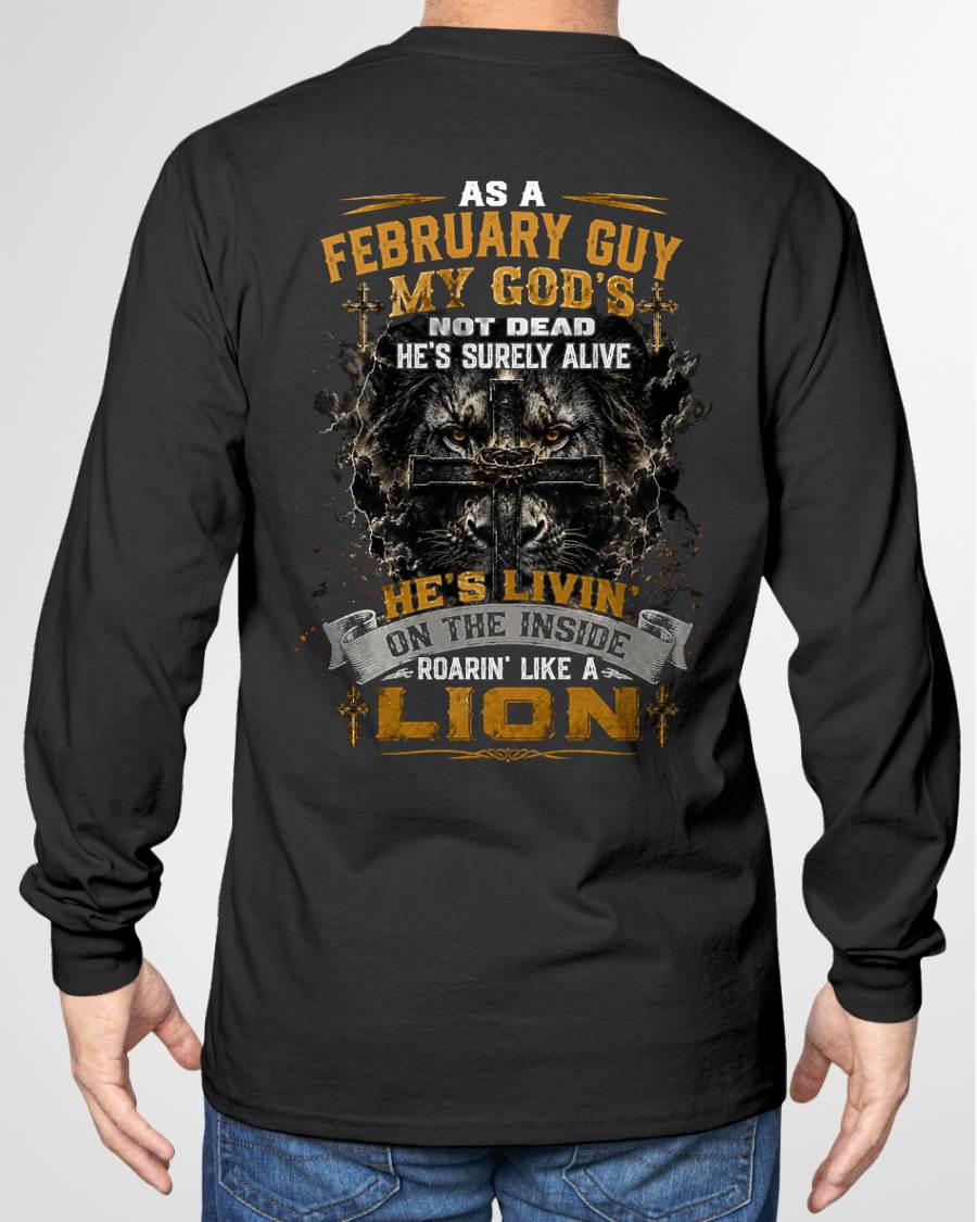 FEBRUARY - MY GOD'S NOT DEAD - CHRISTIAN GIFT FOR MEN - LUAN02 (SKU2608-09-02)