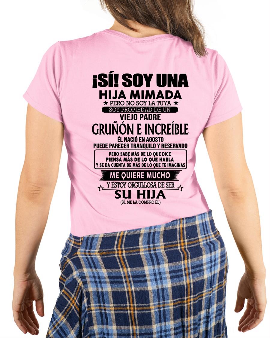 Agosto Padre Increíble - Regalo especial para hija - TBN - T08 (SKU04-109-08)