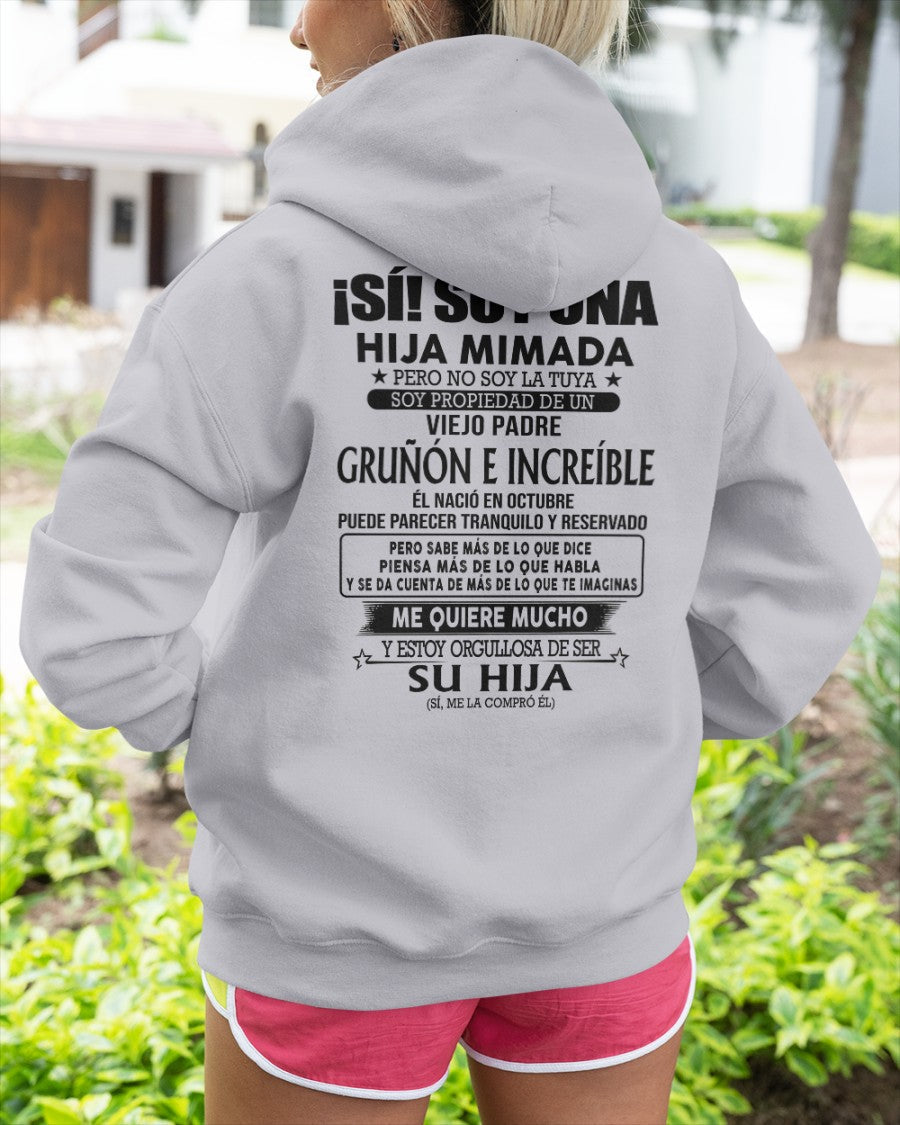 Octubre Padre Increíble - Regalo especial para hija - TBN - T10 (SKU04-109-10)