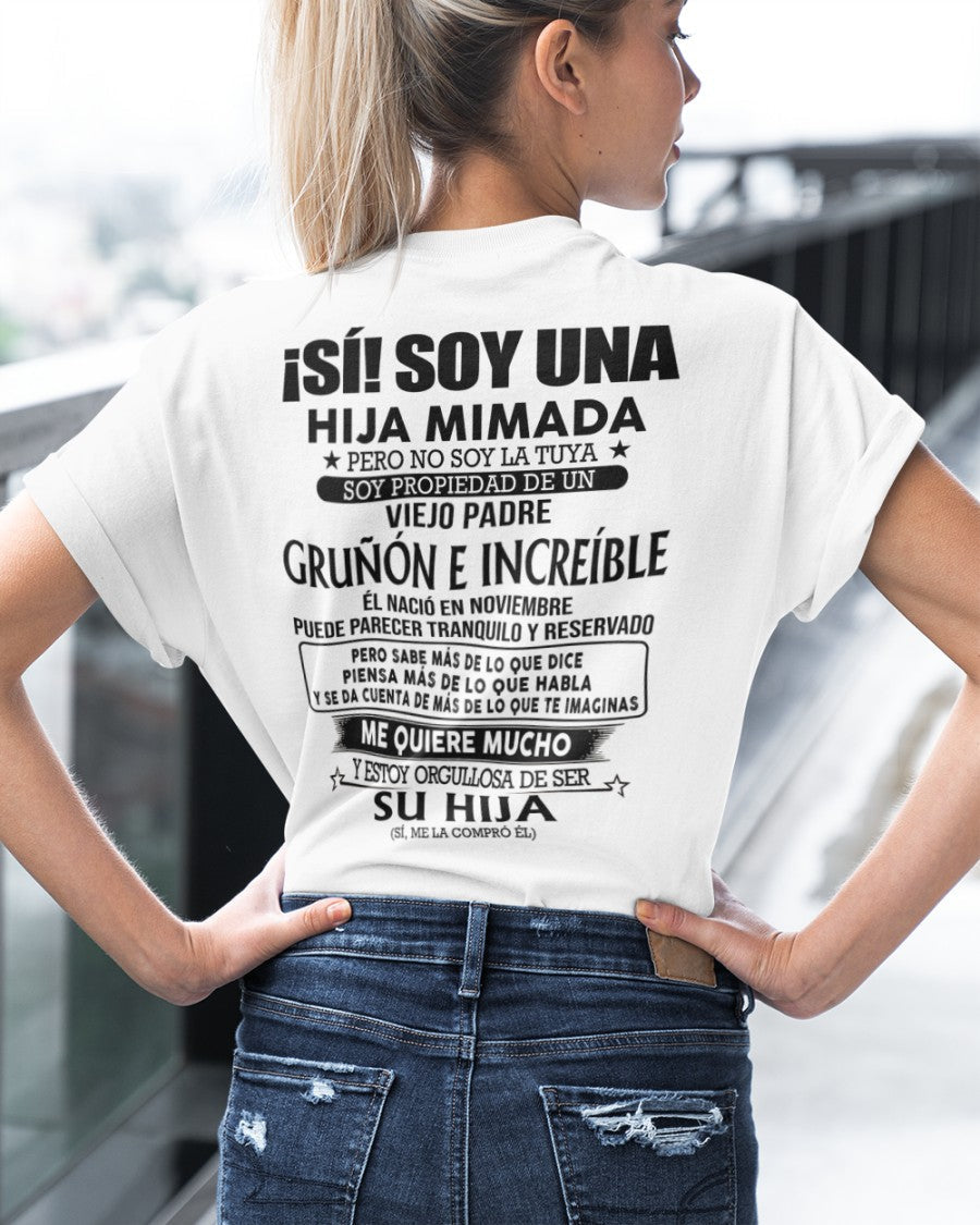 Noviembre Padre Increíble - Regalo especial para hija - TBN - T11 (SKU04-109-11)