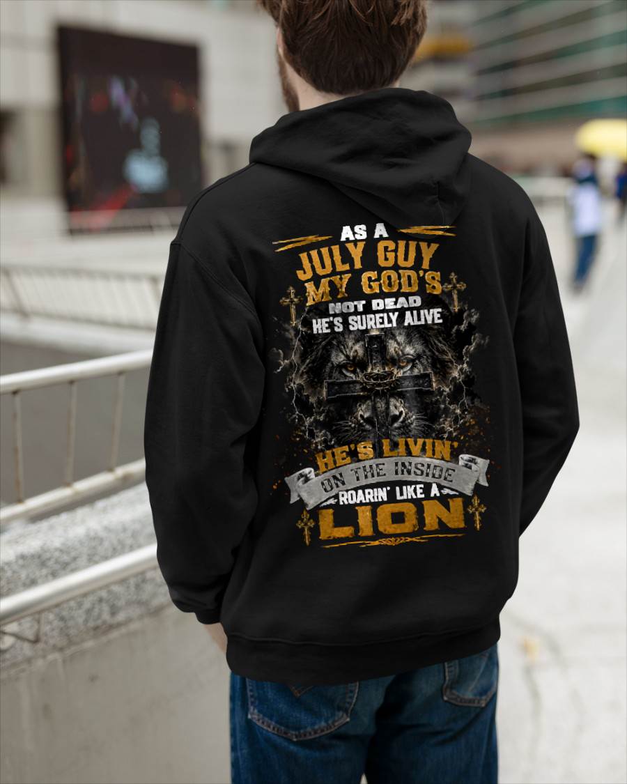JULY - MY GOD'S NOT DEAD - CHRISTIAN GIFT FOR MEN - LUAN07 (SKU2608-09-07)