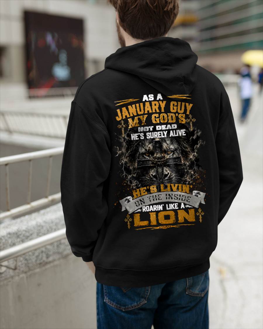 JANUARY - MY GOD'S NOT DEAD - CHRISTIAN GIFT FOR MEN - LUAN01 (SKU2608-09-01)